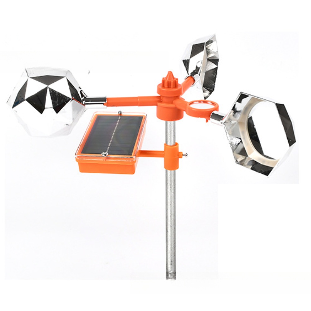 Outdoor Power Solutions - مساحات الحديقة الخارجية، رادع الطيور البرتقالي،