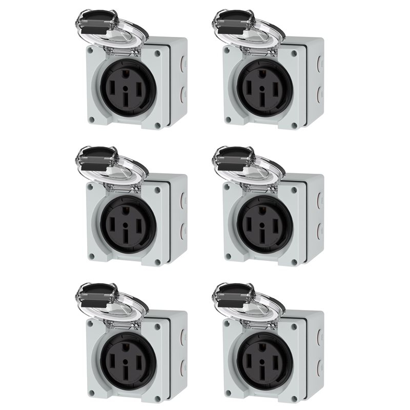 Outdoor Power Receptacle - صندوق منافذ الطاقة Y17A 6X 50