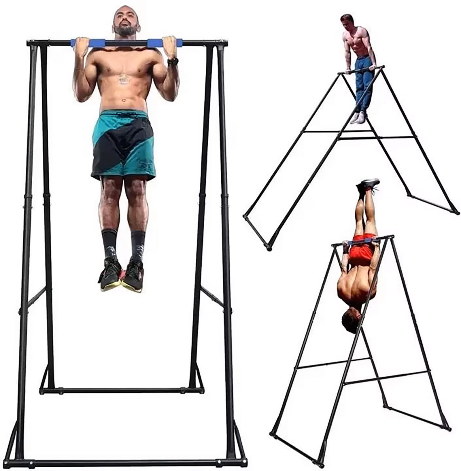 Outdoor Power Tower Pull Up Bar - جهاز تمارين منزلي عالي الجودة، بار