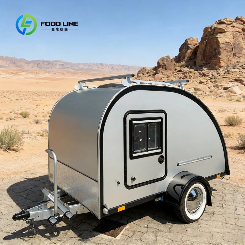 Outdoor Power Solutions - مقطورة تخييم مجهزة بالكامل مع نظام