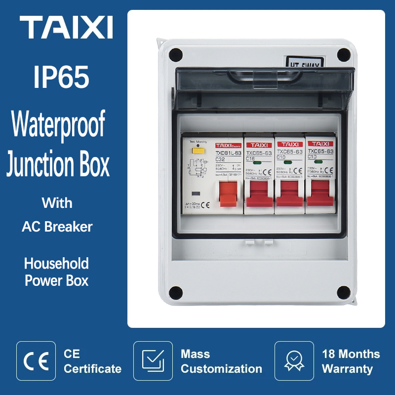 Outdoor Power Outlet Box - في الهواء الطلق المنزلية التبديل MCB