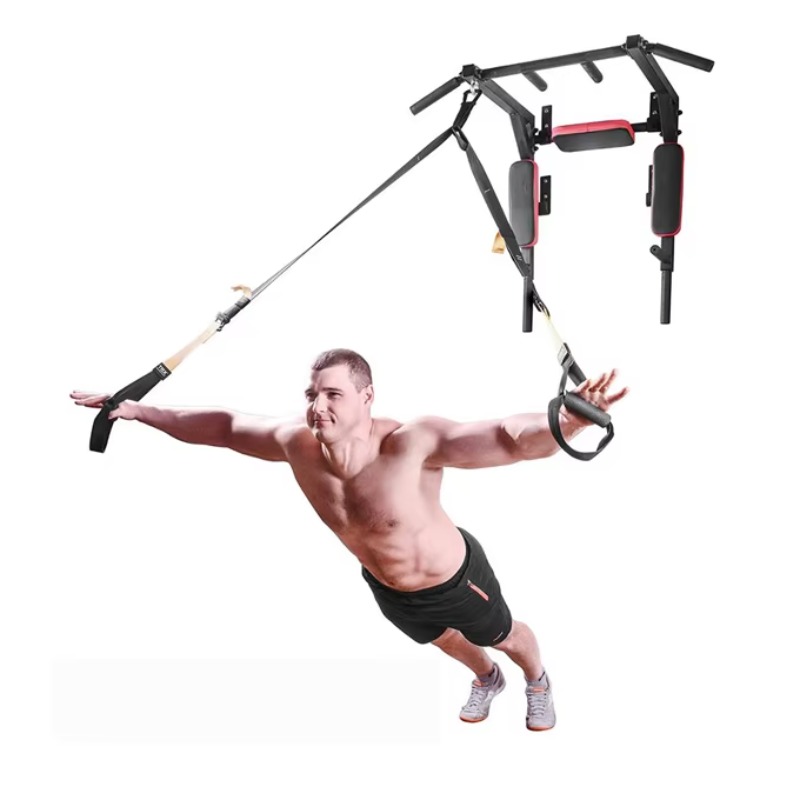 Outdoor Power Tower Pull Up Bar - برج الطاقة المثبت على الحائط في
