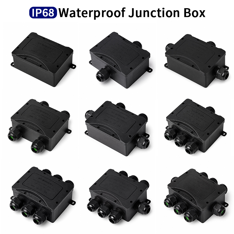 Outdoor Power Outlet Box - صندوق توصيل كهربائي مقاوم للماء IP68