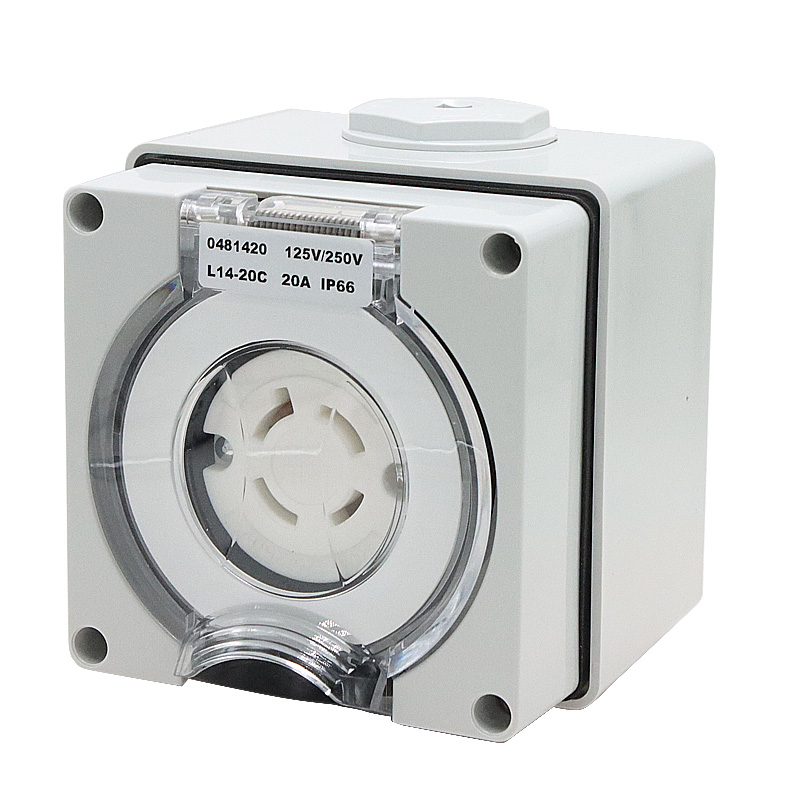 Outdoor Power Receptacle - 125/250 فولت 20A مولد RV صندوق