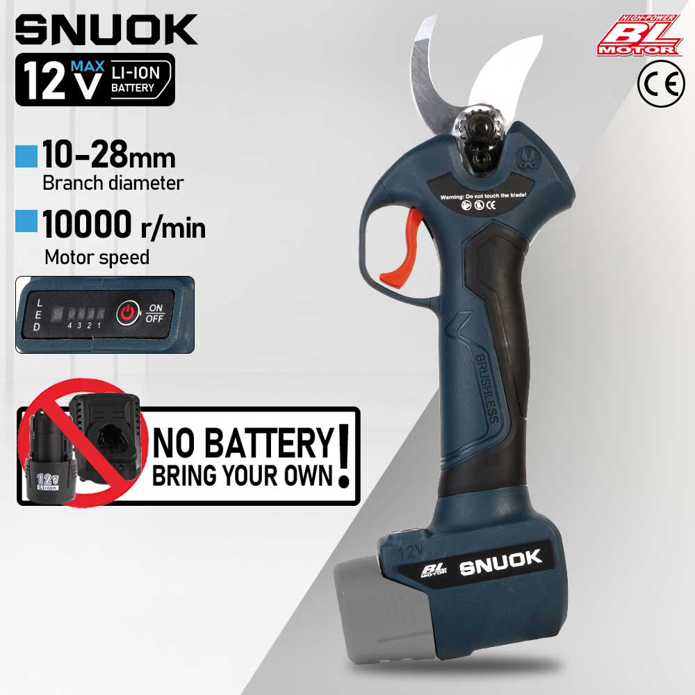 Outdoor Power Usa - مقص تقليم كهربائي بدون فرشاة 12