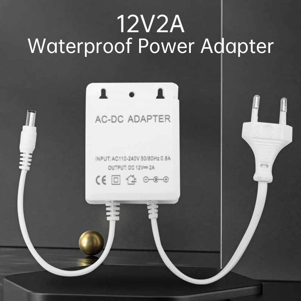 DC12V 2A الاتحاد الأوروبي محول - مراجعة Outdoor Power Adapter وسعره
