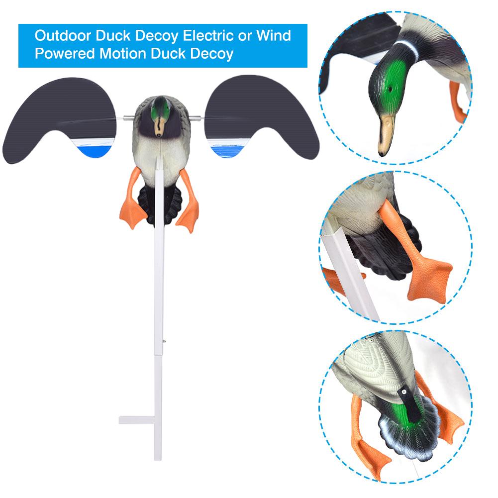 طعم على شكل بطة الصيد الطعم ال - مراجعة Outdoor Power Usa وسعره