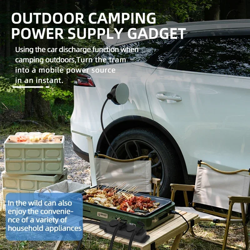المحمولة 16A 4KW سيارة كهربائي - مراجعة Outdoor Power Usa وسعره
