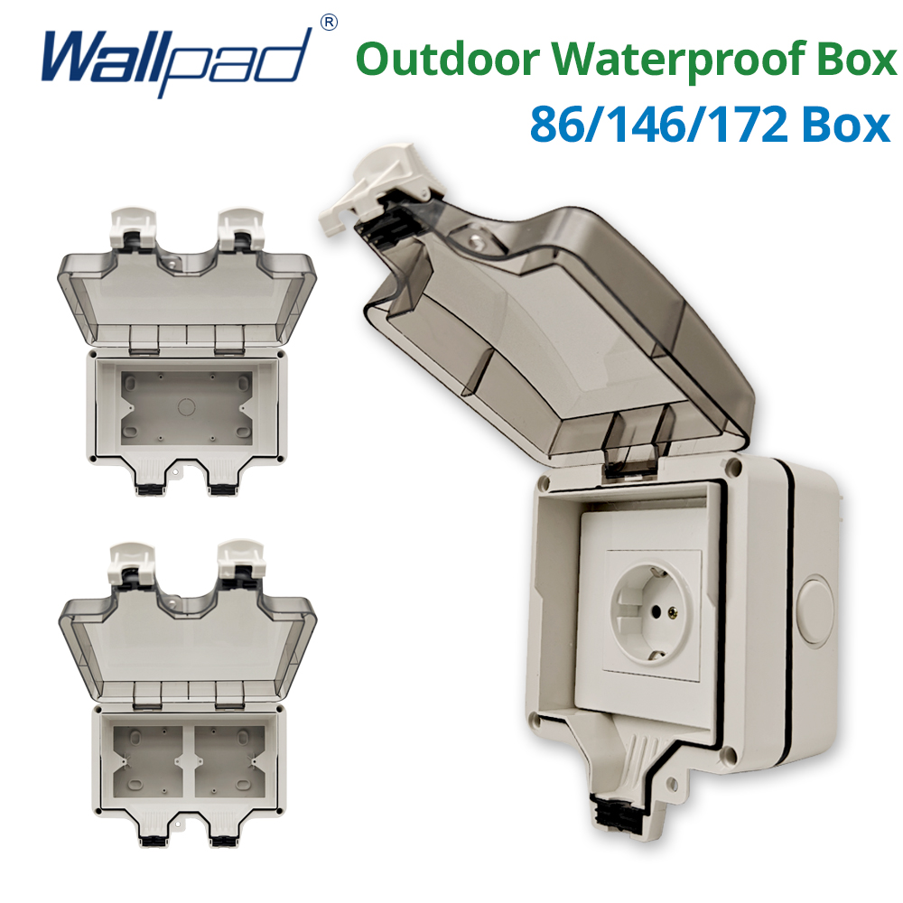 Wallpad IP66 صندوق خارجي مقاوم - مراجعة Outdoor Power Adapter وسعره