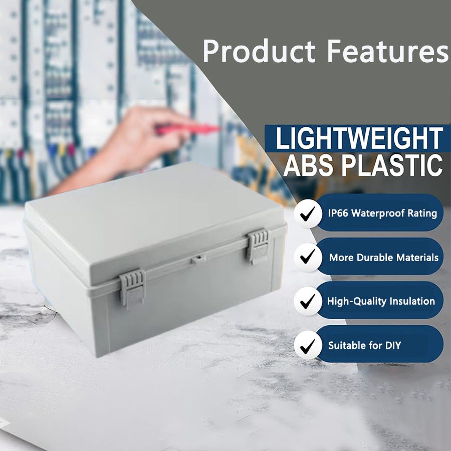 IP66 الضميمة البلاستيكية الكهر - مراجعة Outdoor Power Outlet Box وسعره