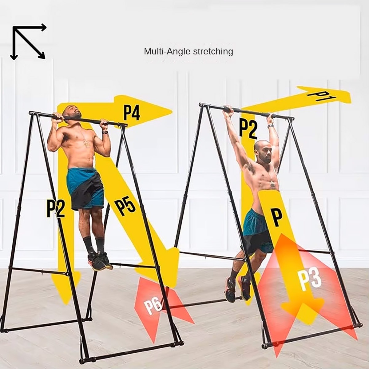 جهاز تمارين منزلي عالي الجودة، - مراجعة Outdoor Power Tower Pull Up Bar وسعره