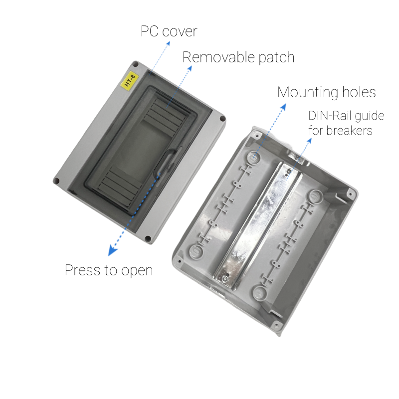 صندوق توزيع IP65 لقواطع التيار - مراجعة Outdoor Power Outlet Box وسعره