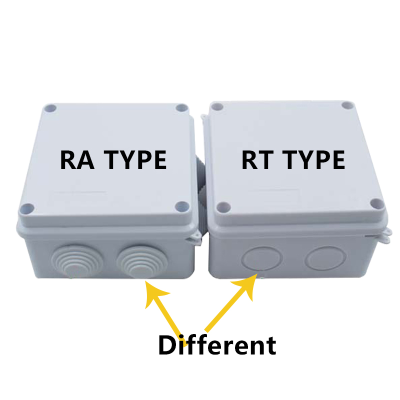 RA RT بالجملة ABS البلاستيك IP - مراجعة Outdoor Power Outlet Box وسعره