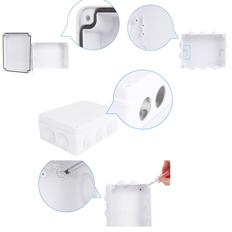 RA RT بالجملة ABS البلاستيك IP - مراجعة Outdoor Power Outlet Box وسعره