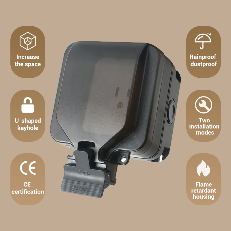 Avoir IP66 مقبس جداري مقاوم لل - مراجعة Outdoor Power Usa وسعره