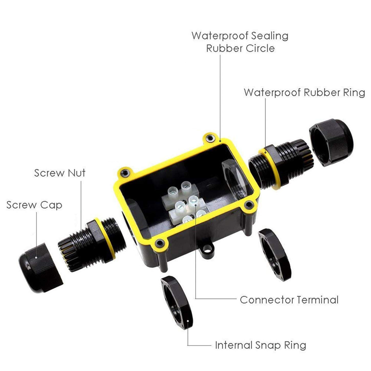 2 طريقة في الهواء الطلق مقاوم  - مراجعة Outdoor Power Outlet Box وسعره