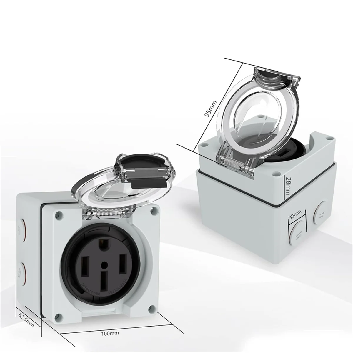 صندوق منافذ الطاقة، مقبس NEMA  - مراجعة Outdoor Power Receptacle وسعره