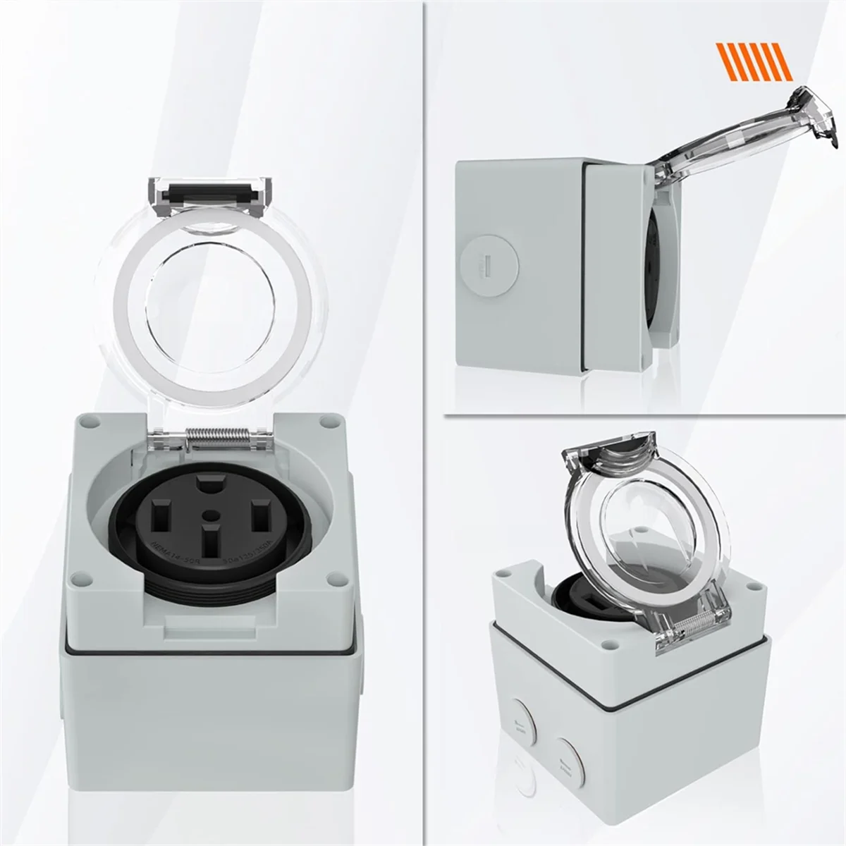 صندوق منافذ الطاقة، مقبس NEMA  - مراجعة Outdoor Power Receptacle وسعره