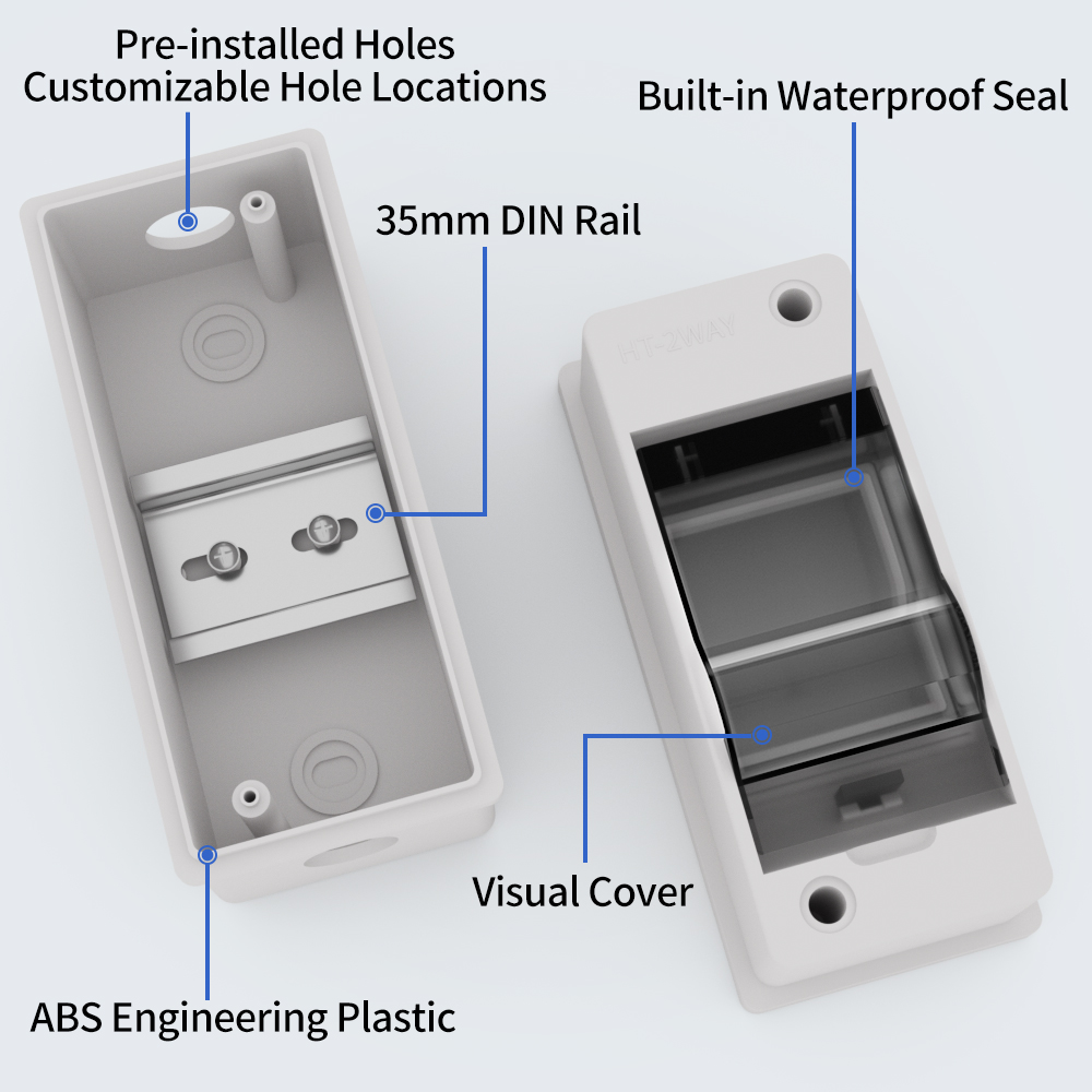 صندوق توزيع كهربائي من سلسلة H - مراجعة Outdoor Power Outlet Box وسعره