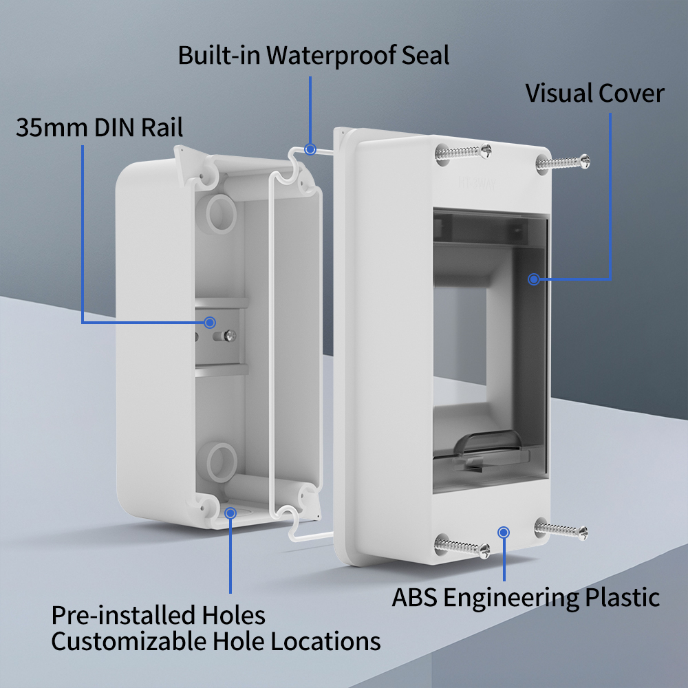صندوق توزيع كهربائي من سلسلة H - مراجعة Outdoor Power Outlet Box وسعره