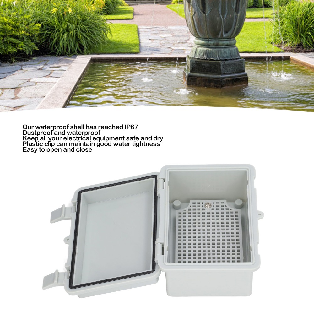 صندوق كهربائي متين مقاس 150 ×  - مراجعة Outdoor Power Outlet Box وسعره