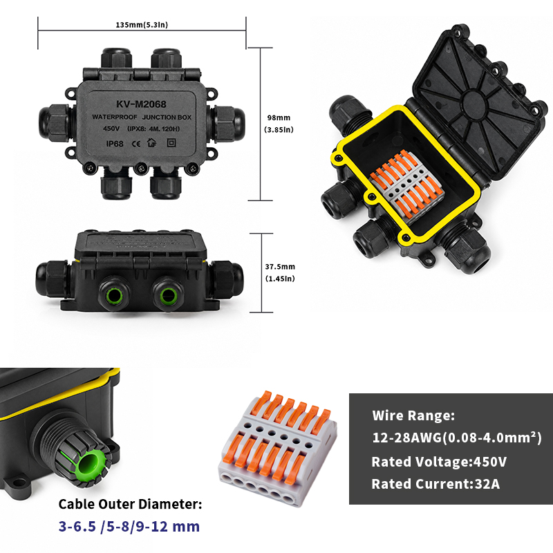 صندوق توصيل كهربائي مقاوم للما - مراجعة Outdoor Power Outlet Box وسعره