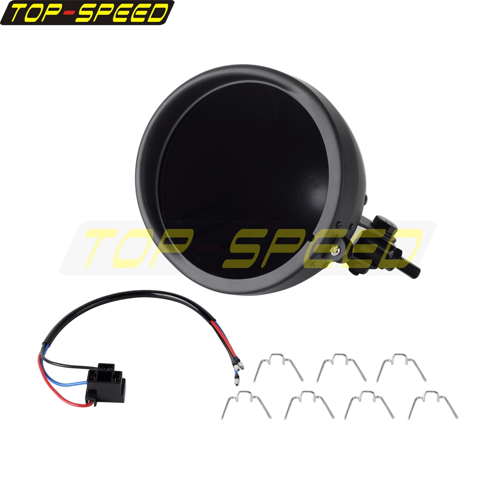 أسود/كروم دراجة نارية كشافات ا - مراجعة Outdoor Power Usa وسعره
