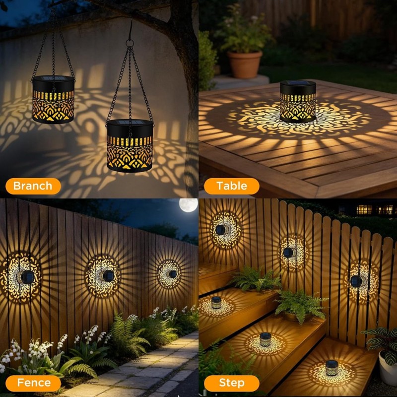 【صفقة كبيرة】أضواء سياج تعمل با - مراجعة Outdoor Power Deals وسعره