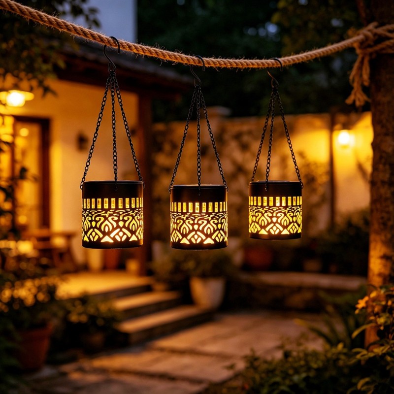 【صفقة كبيرة】أضواء سياج تعمل با - مراجعة Outdoor Power Deals وسعره
