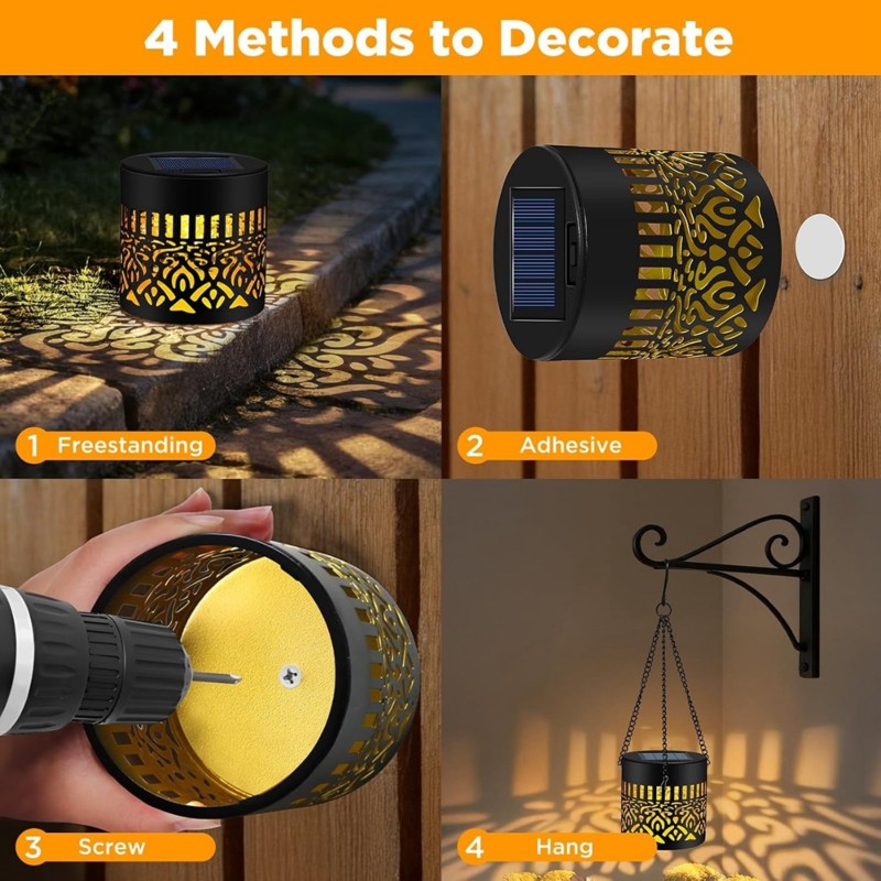 【صفقة كبيرة】أضواء سياج تعمل با - مراجعة Outdoor Power Deals وسعره